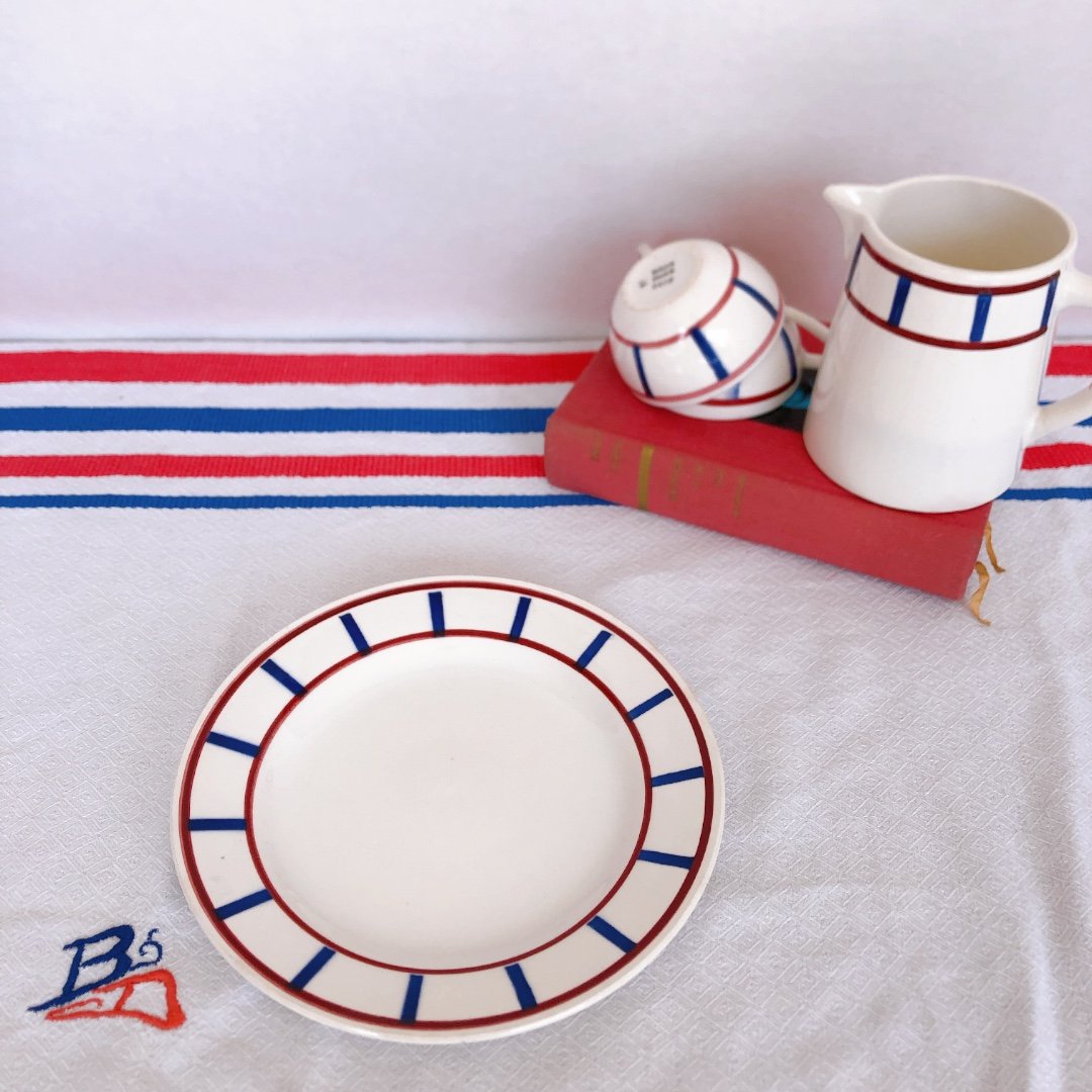 希少　美品 サルグミンヌ PAQUERETTESプレート N651/ブロカント 希少 美品 サルグミンヌ PAQUERETTESプレート N651/ブロカント