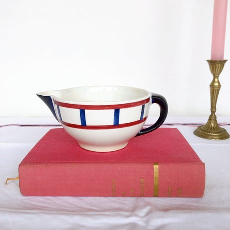 フランスアンティーク　クレイユモントロー バルボティーヌ FRAISE\"美品 フランスアンティーク クレイユモントロー バルボティーヌ FRAISE