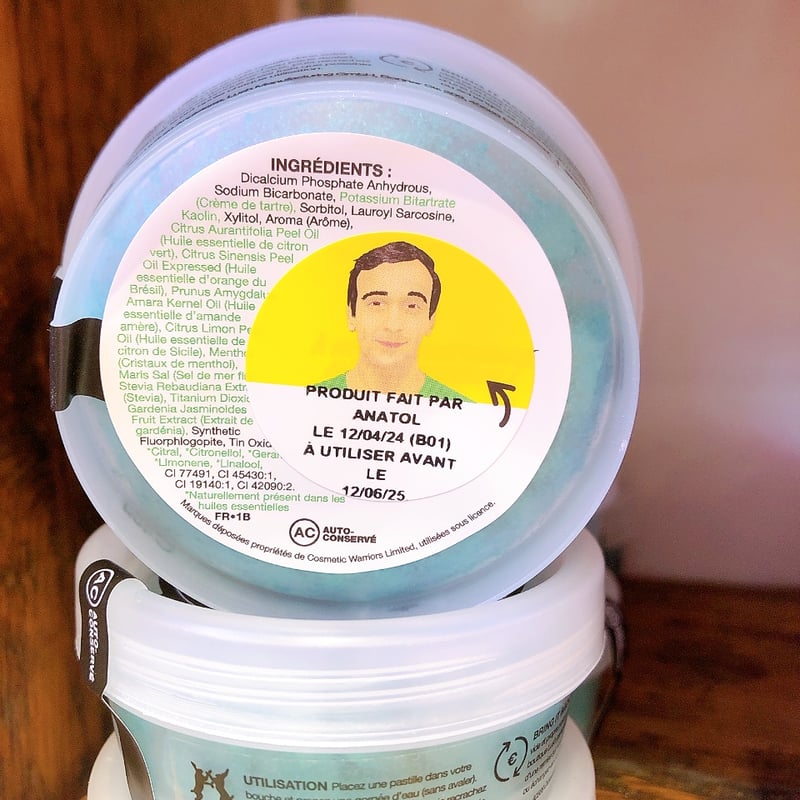 LUSH ラッシュ マウスウォッシュタブレット クレームドマント45g