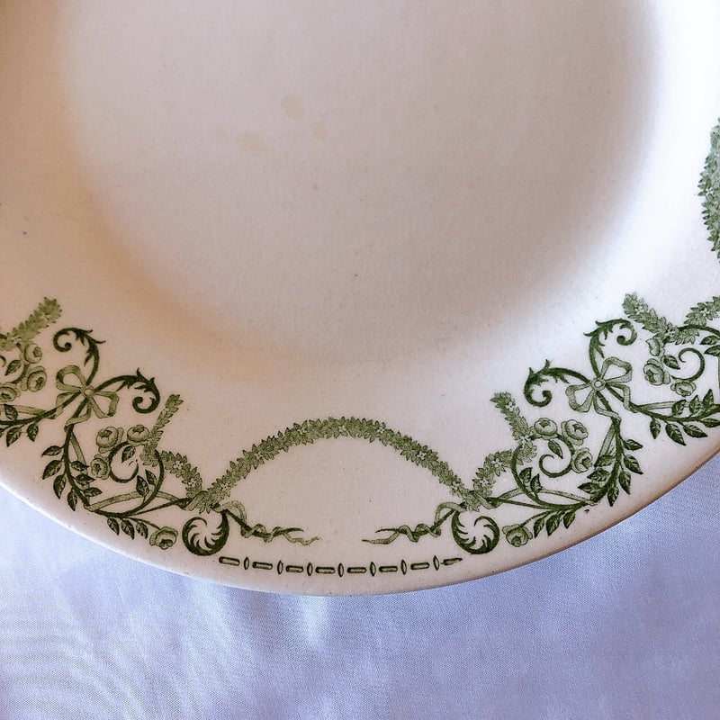 クレイユモントロー 『ナポレオン』ケーキスタンド、コンポート皿