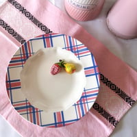 サンタマン 12角計ケーキスタンド アイボリー フランスアンティーク