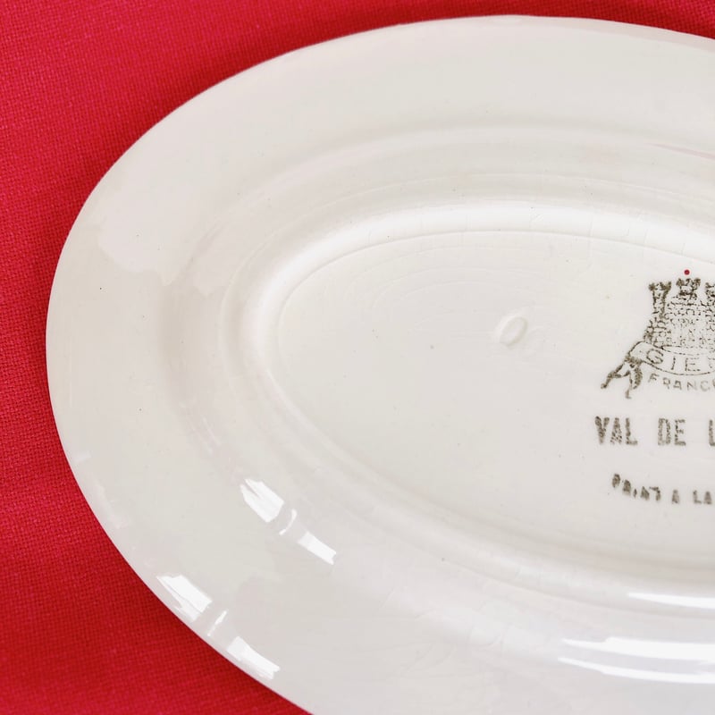 ジアン GIEN ラヴィエ 『VAL DE LOIRE』フランスアンティーク食器