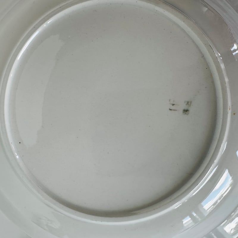 美品 フランス バドンヴィレー アンティーク スーププレート 5枚セット 美品 フランス バドンヴィレー アンティーク スーププレート 5枚