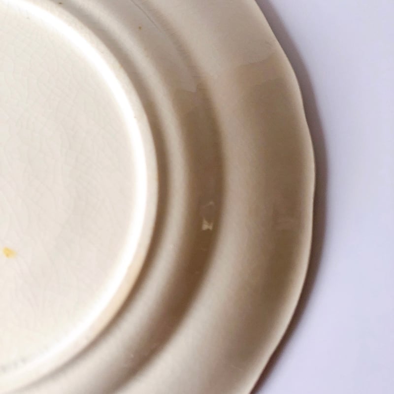 リュネヴィル Réverbère ディナープレート B フランスアンティーク食器