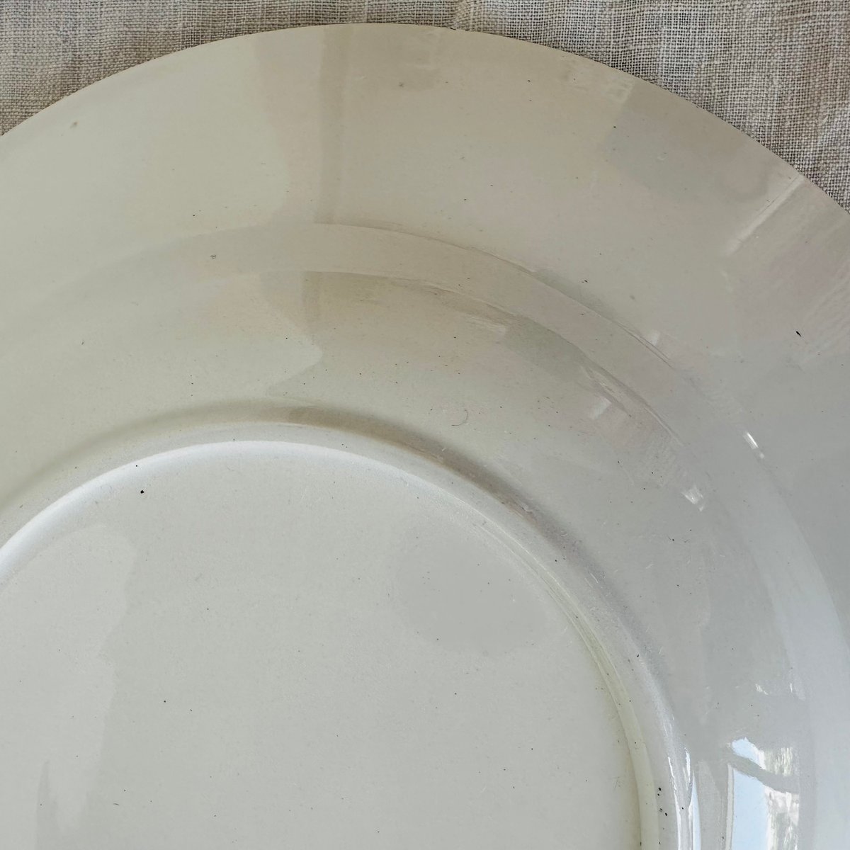 バスク柄スーププレート 深皿 391 バドンヴィレー フランス