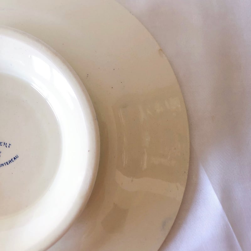 クレイユモントロー コルベール ケーキスタンド フランスアンティーク