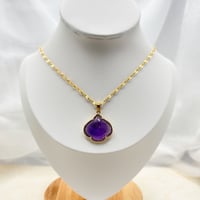モロッカンアメジストのネックレス
