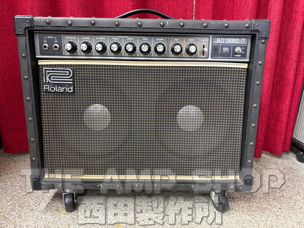 ギターアンプ　ローランド　JC-77 ROLAND JC-77 JAZZ CHORUS 77 GUITAR AMPLIFIER 65W Fine Works Heavy