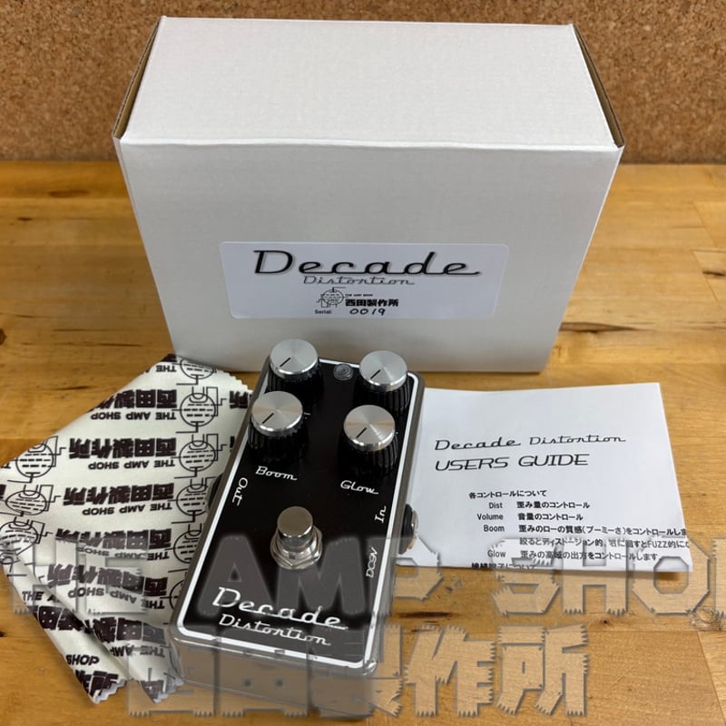 THE AMP SHOP西田製作所 Decade Distortion 【NEW】 | THE