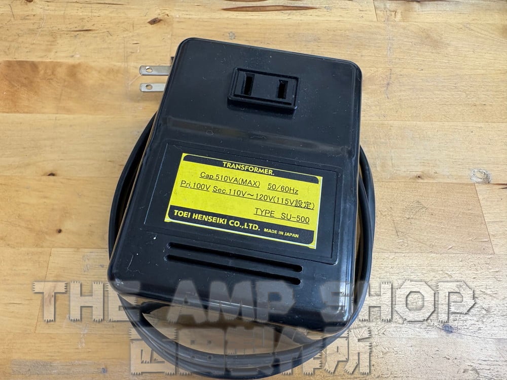東栄変成器 SU-500 ステップアップトランス (117V/510VA)【USED】 | T
