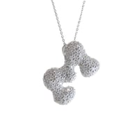 amulet　イニシャルネックレス　small プラチナ 受注生産