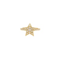 Star リング K18