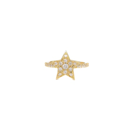 Star リング K18
