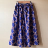 インド アフリカン柄のワイドパンツ