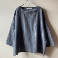 インド むら染めのプルオーバーブラウス
