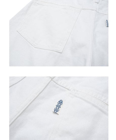 Clean Wide White Pants