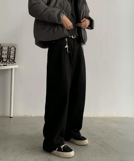 Retro Wide-Leg Pants