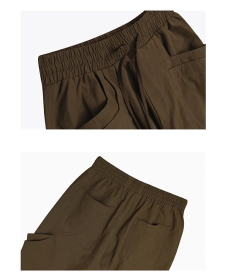 Big Pocket Drawstring Easy Pants  / 2color