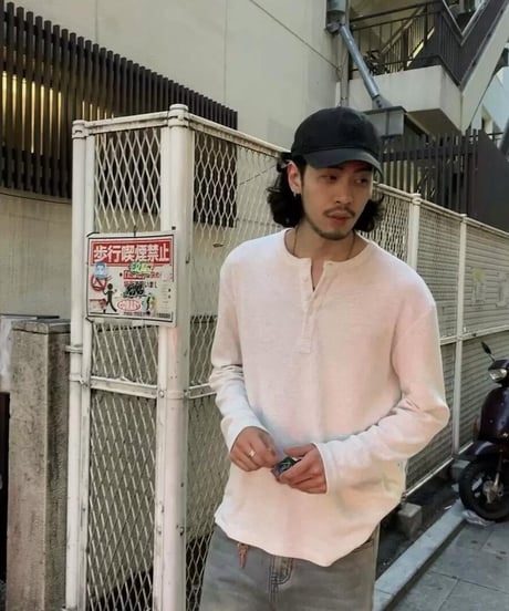 Vintage Waffle Henley Tee
