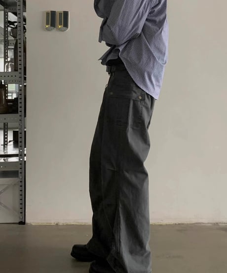 Vintage Multi-Pocket Work Pants