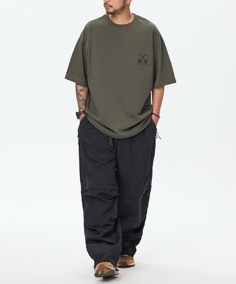 LOOSE CONVERTIBLE PANTS / 2COLORS