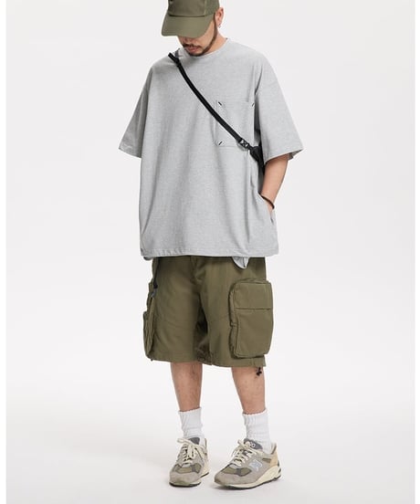 Utility Stitch Pocket Tee / 3colors