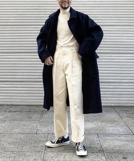 Double-Sided Tweed Trench Coat