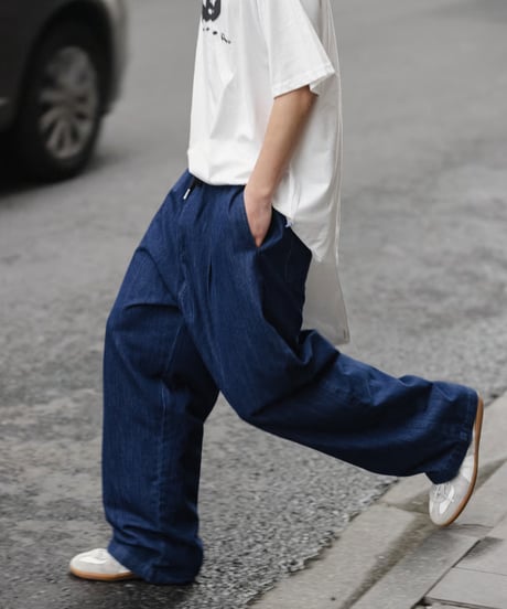 WIDE DENIM PANTS