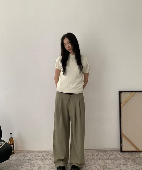 Retro Knitted Casual Tee