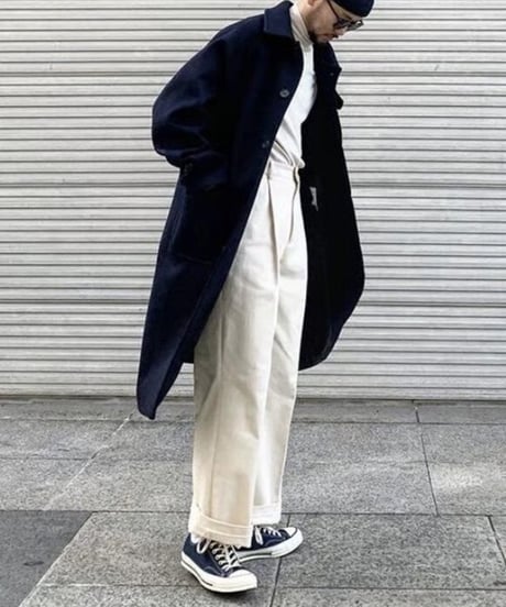 Double-Sided Tweed Trench Coat