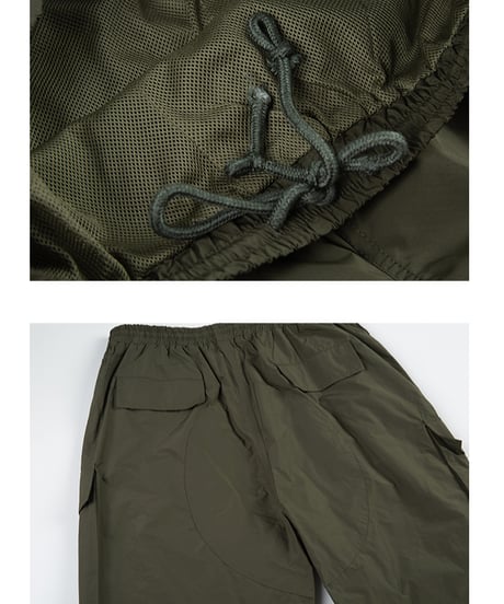 LOOSE FIT EASY CARGO PANTS / 3COLORS