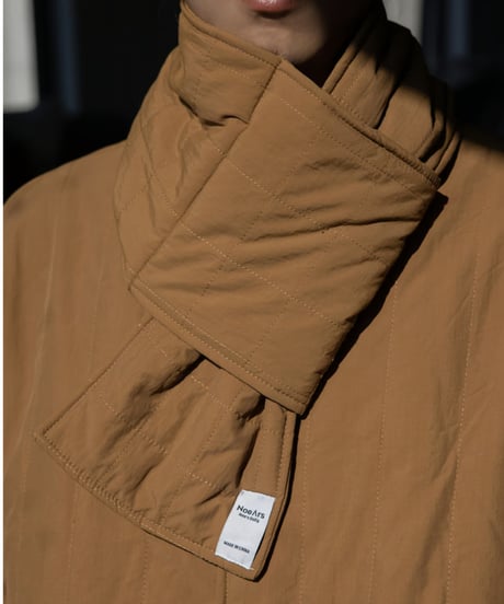 BOX QUILTING SCARF / 3COLORS