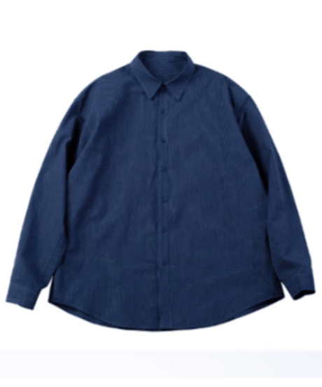 BASIC LOOSE FIT STRIPE L/S SHIRT