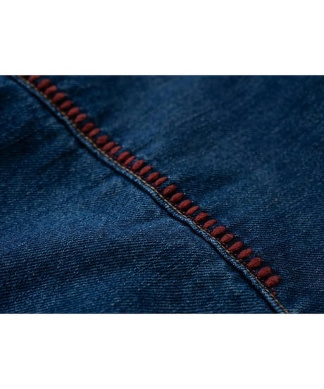 Vintage Denim Jacket with Embroidery