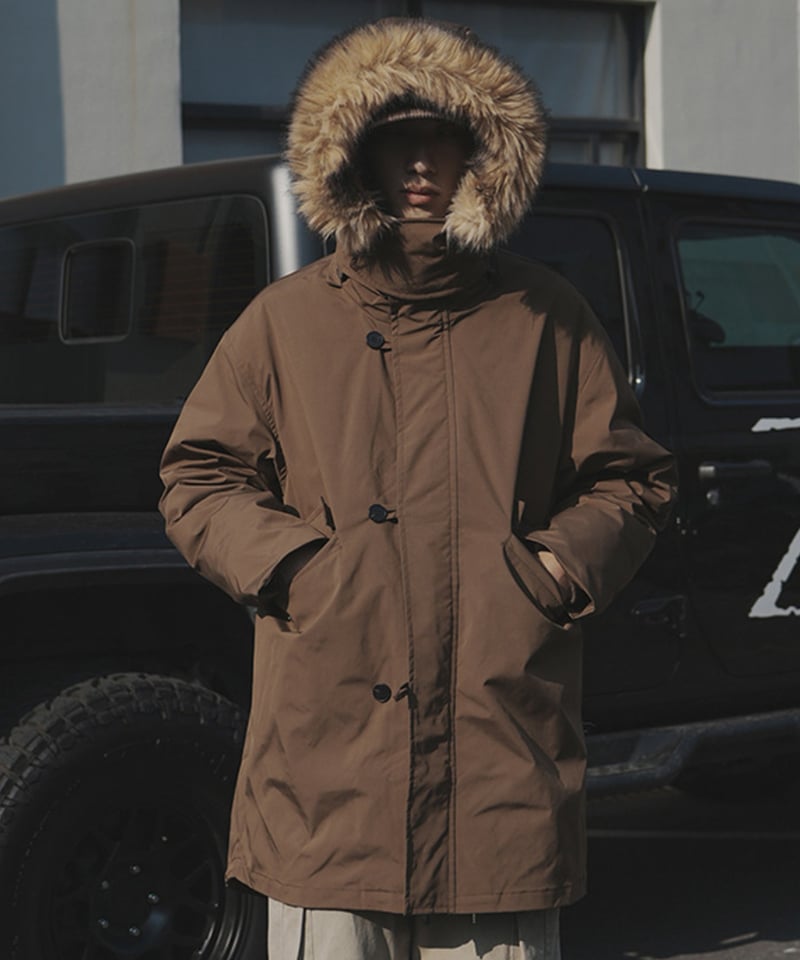 新品未使用　Keels モッズコート Down Parka with Removable Fur Collar | keels