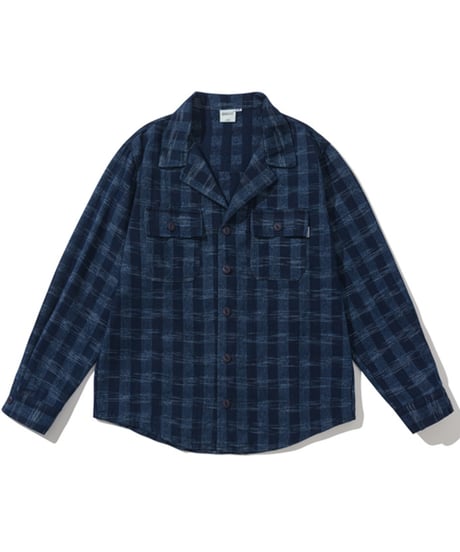 Vintage Plaid Relaxed Fit Shirt Jacket