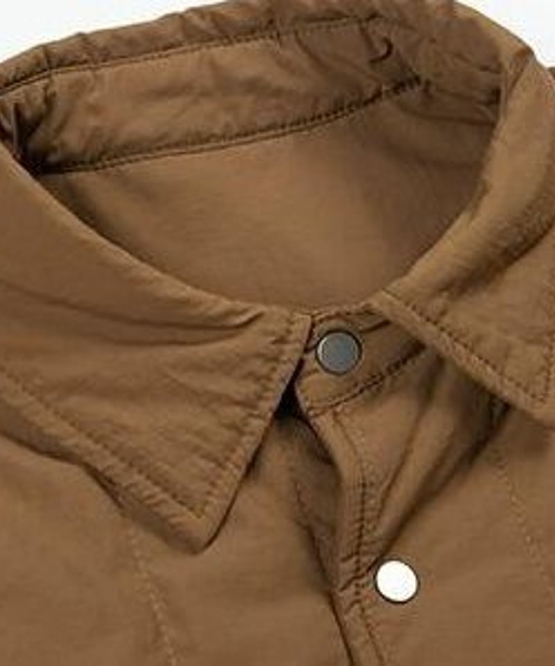 ジャケット・アウター Lightweight Shirt Jacket Nylon Quilted Lightweight Shirt Jacket / 4color