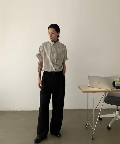 Retro Striped Casual Shirt