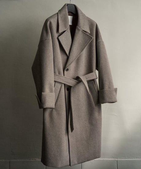 Herringbone Tweed Coat