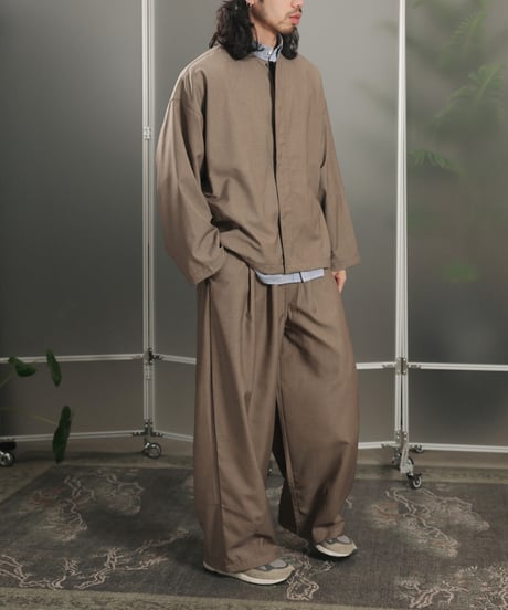 Relaxed Wide Easy Trousers / 2color