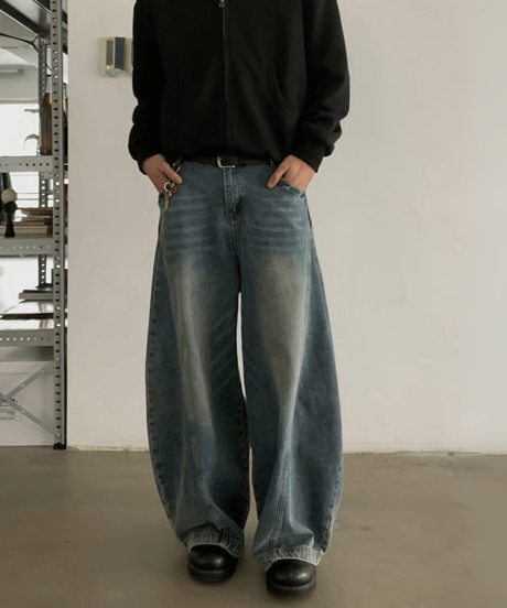 【在庫限り】Vintage Curved Knife Jeans