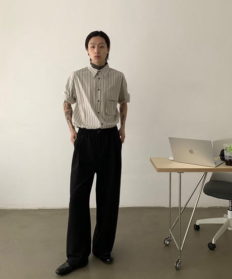 Retro Striped Casual Shirt