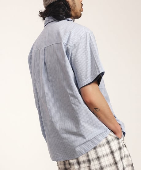 Sunflower Embro Clean Stripe Shirt  / 2color