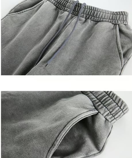 VINTAGE WASH LOOSE SWEATPANTS