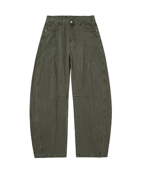 Side Stitch Wide Easy Pants / 5color