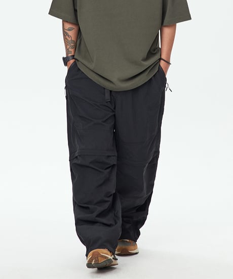 LOOSE CONVERTIBLE PANTS / 2COLORS