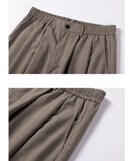 Relaxed Wide Easy Trousers / 2color