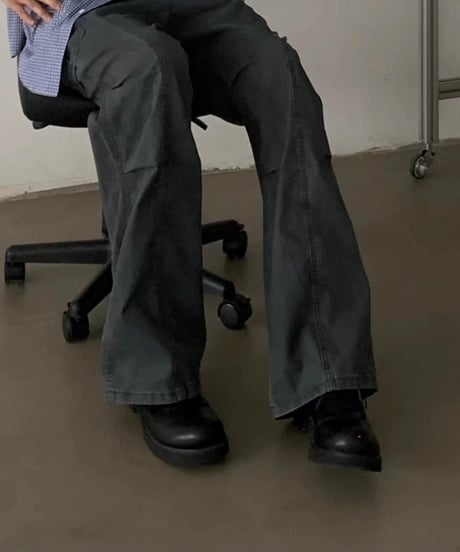 Vintage Multi-Pocket Work Pants