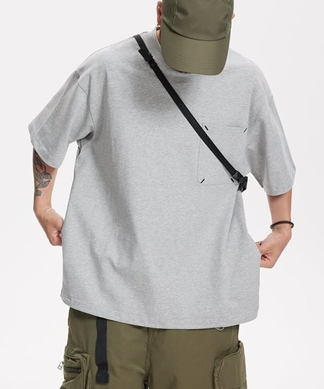 Utility Stitch Pocket Tee / 3colors