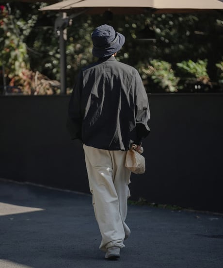 SNAP BUTTON MULTI-POCKET SHIRT / 2COLORS